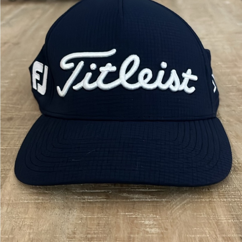 Titleist Adult L/XL Navy Cap with White Embroidered Logo